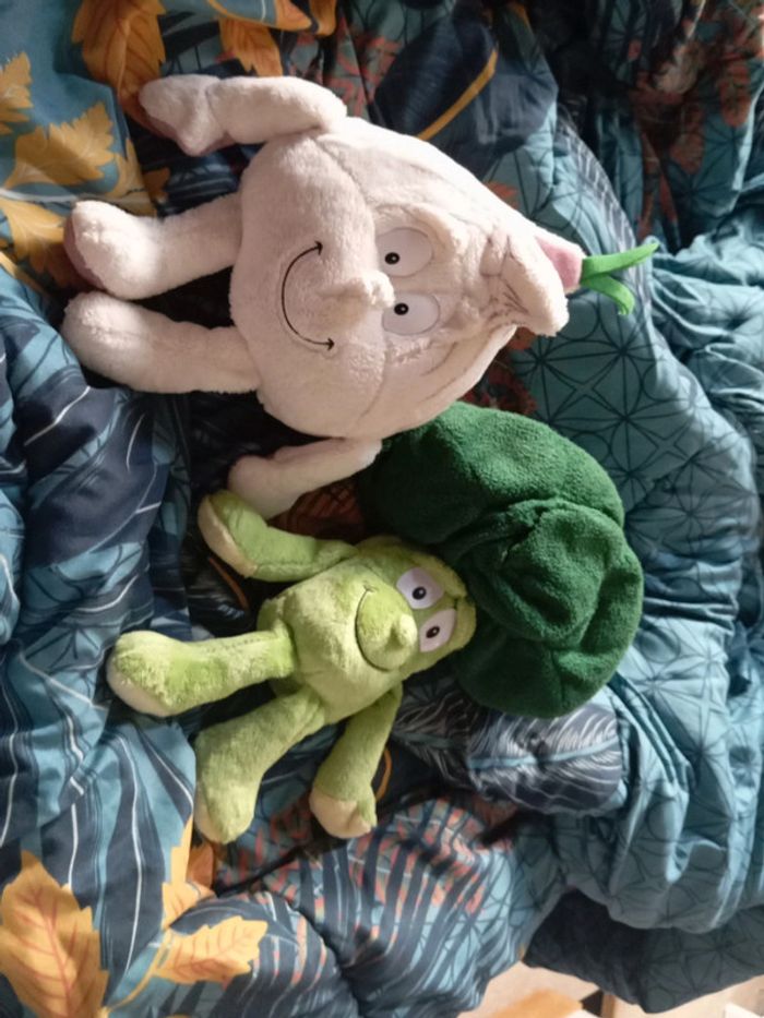Peluche légumes