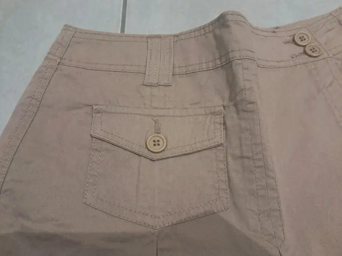 Jupe short Taille 38 marron tissaia - photo numéro 3