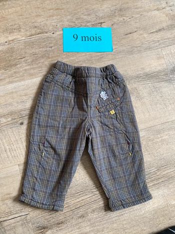 Pantalon chaud 9 mois