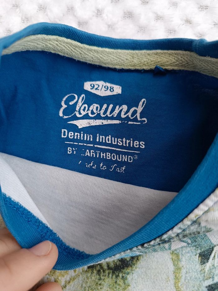 T-shirt dinosaure bleu E-Bound – 2 ans 🔸 - photo numéro 3