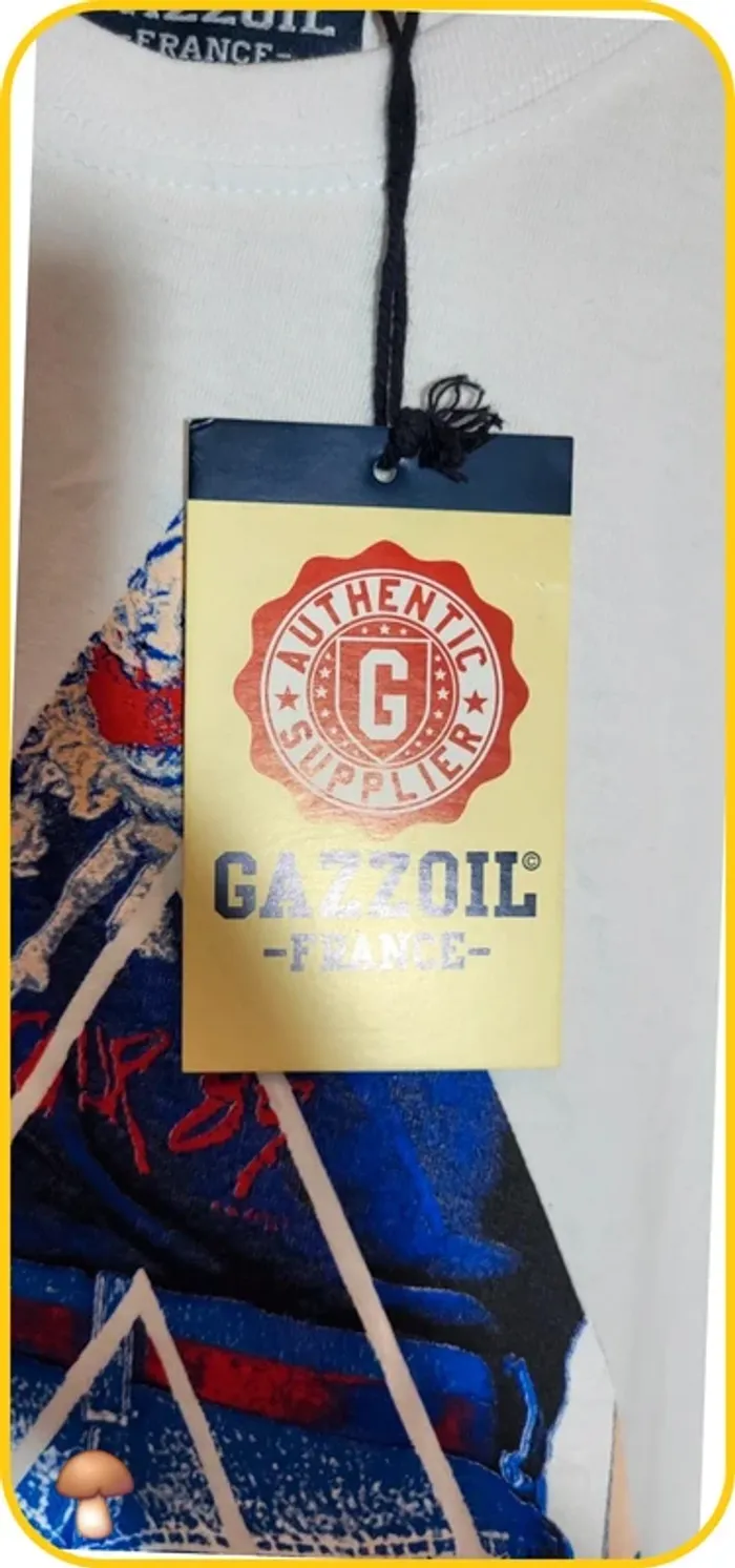 T-shirt Gazzoil neuf avec étiquette - Taille L - photo numéro 6