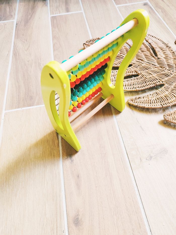 🧮 Abaque boulier en bois marque Janod - photo numéro 3