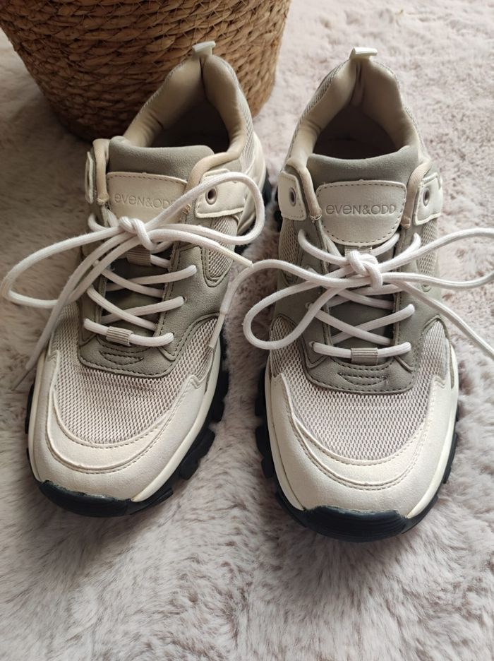 Baskets beige taille 39 - photo numéro 4