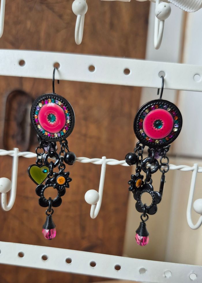 Boucle d'oreille fantaisie "IKITA" - photo numéro 2