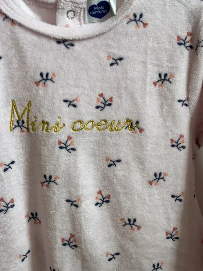 Pyjama velours 18 mois - photo numéro 3