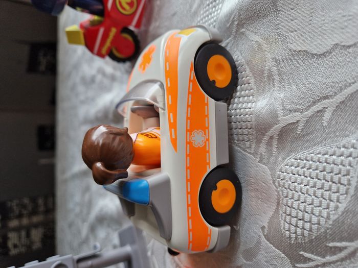 Playmobil 123 voiture et moto accessoires circulation - photo numéro 5