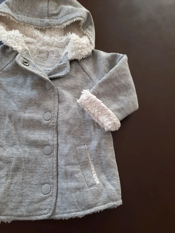 Veste mi saison grise 9 mois Tape à l'œil TAO - photo numéro 2