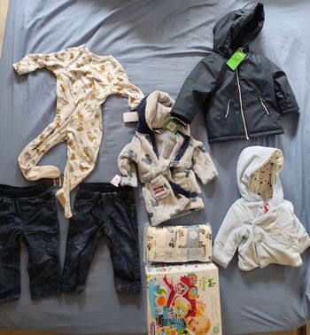 Vends lot neuf différents age