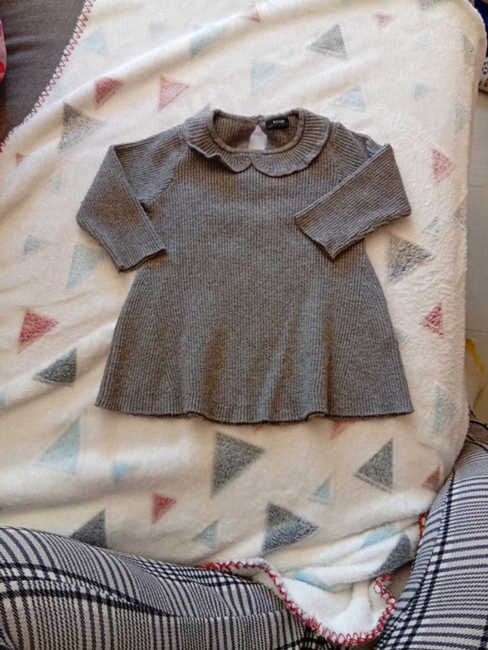 Robe hiver grise