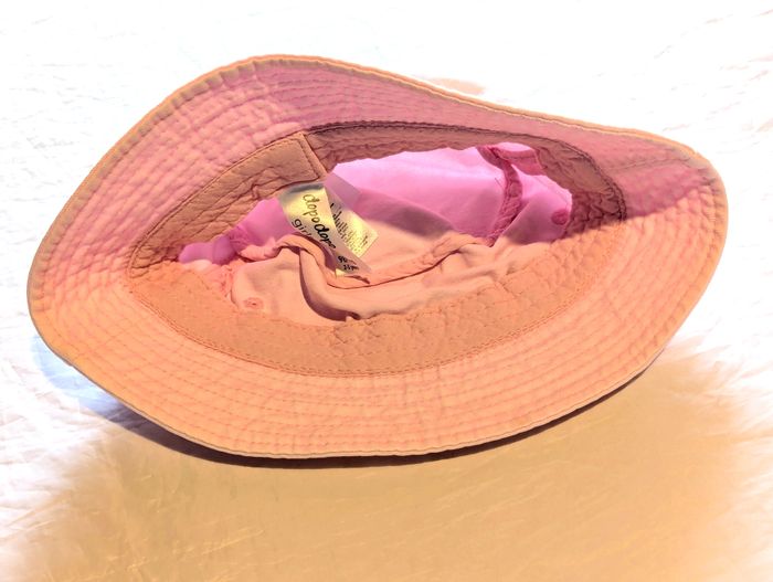 Chapeau Bob DopoDopo Rose Ecritures Miss Cute Petits Cœurs Vêtement Accessoire Petits Enfants - photo numéro 6