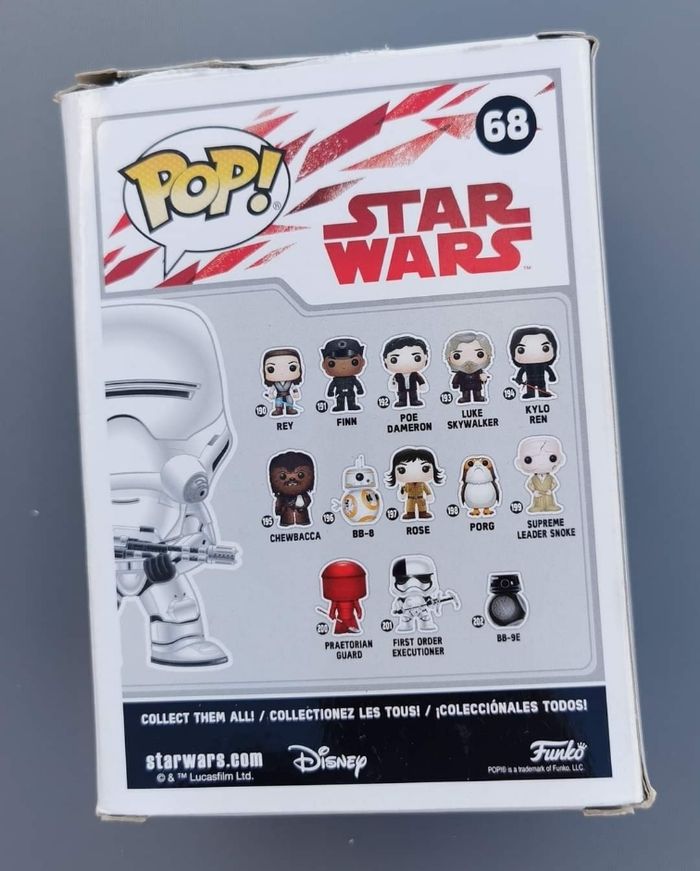 Pop Games Star Wars : 68 First Order Flamtrooper - photo numéro 4