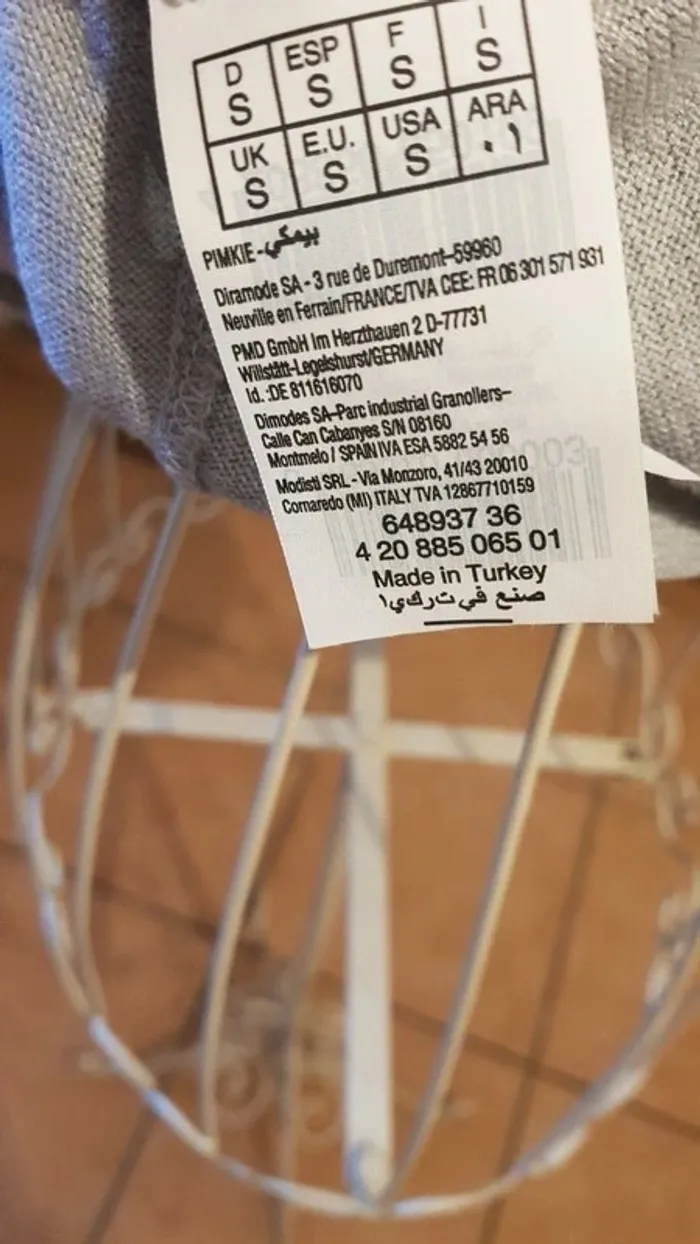 Tshirt gris manches courtes - photo numéro 5