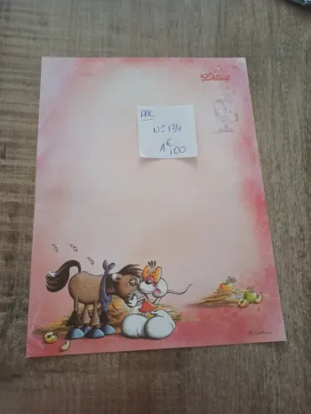 Papier à lettre Diddl 134 1,00€