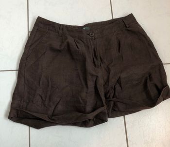 Short marron La Redoute Création taille 40