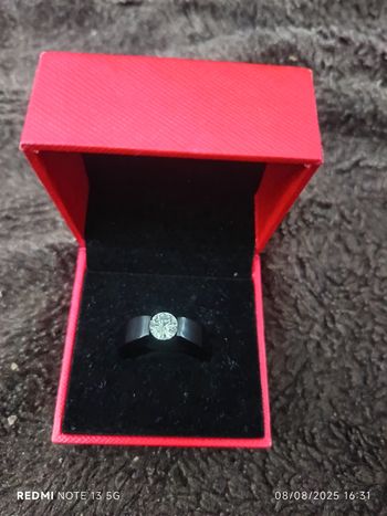 Bague moisanites neuf