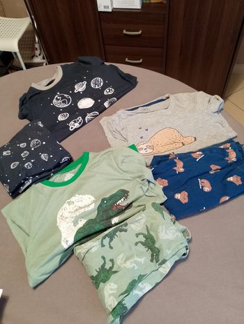 Lot 3 pyjamas garcons