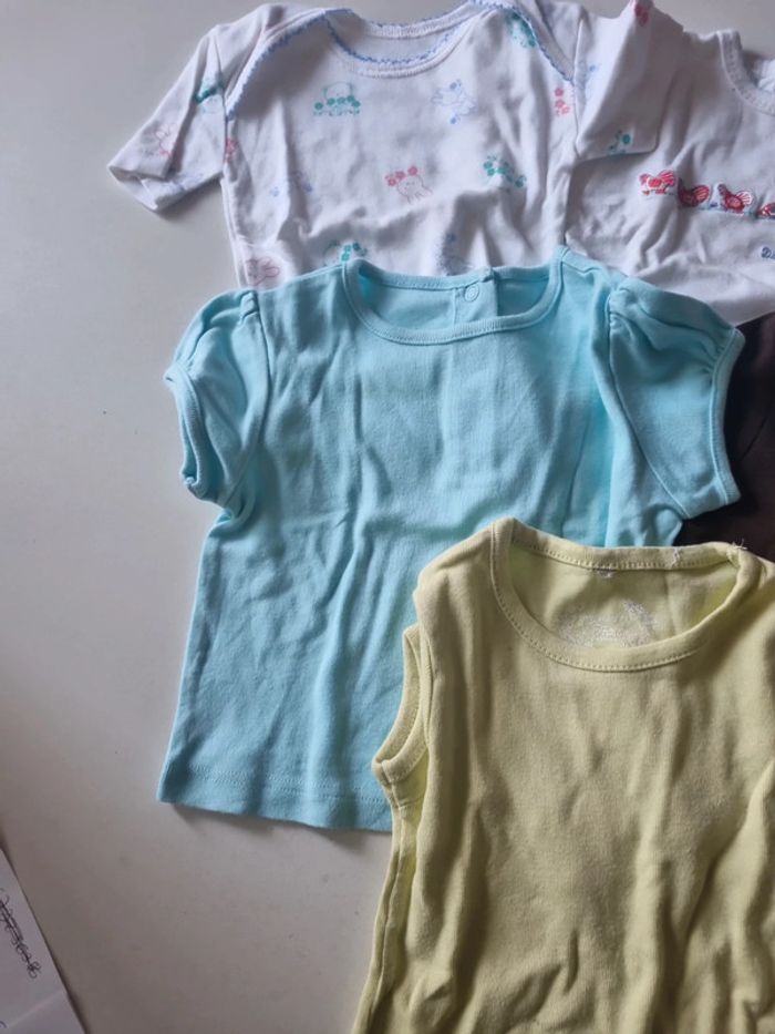 Lot tee-shirts 6 mois - photo numéro 3