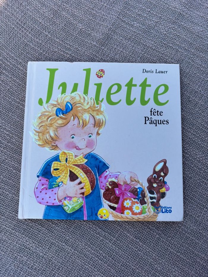 Livre Juliette fête Pâques