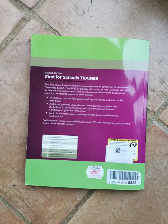 Cambridge English. Second edition. First for Schools. Trainer six practice tests without answers - photo numéro 5