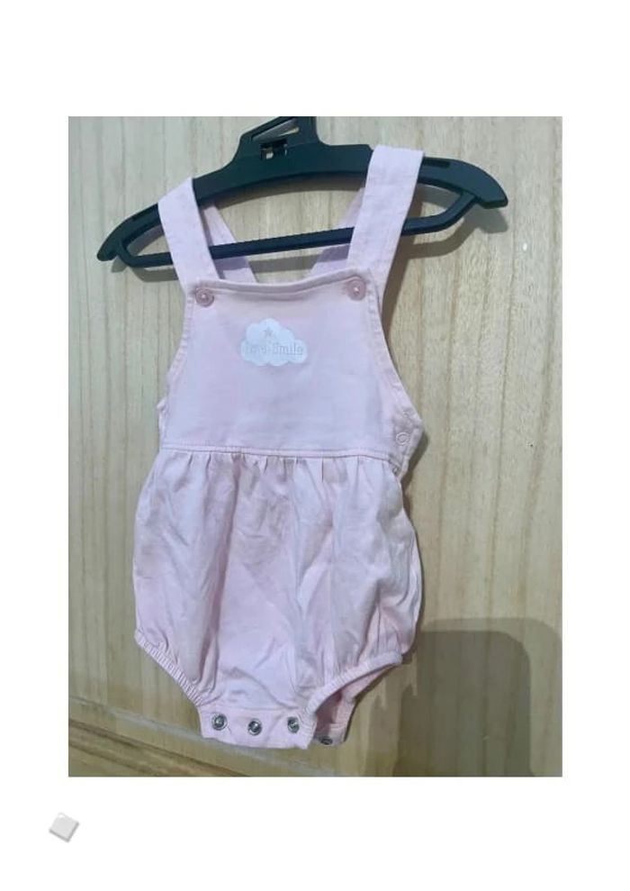 Barboteuse unie effet salopette été - 6 mois - photo numéro 7