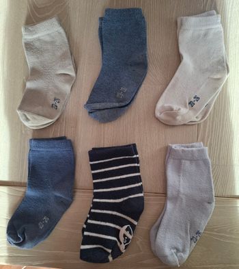 Lot chaussettes T.23/26