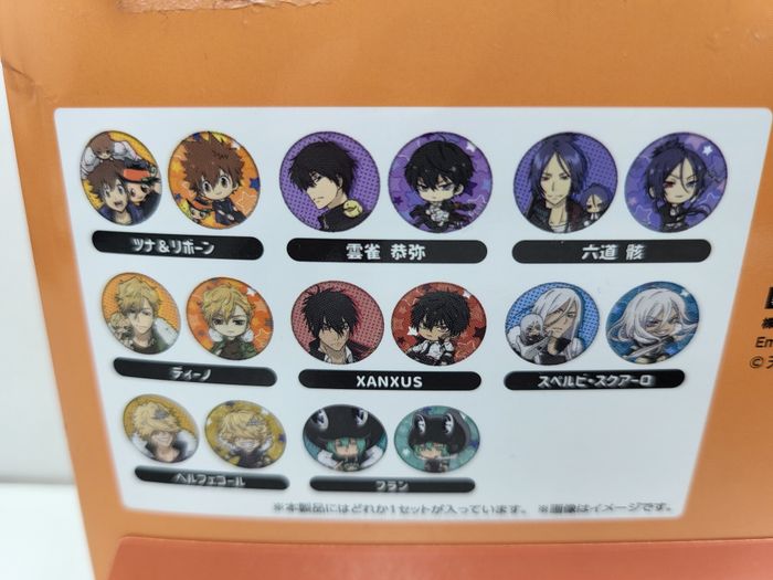 Hiko Kuji Katekyou Hitman REBORN! Badges - photo numéro 4