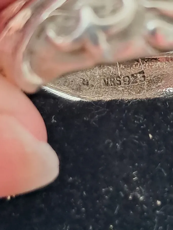 Grosse bague en argent - photo numéro 7