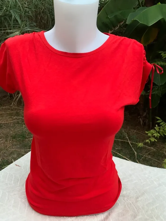 Teeshirt rené derhy collection uni taille 36 manches courtes - photo numéro 2