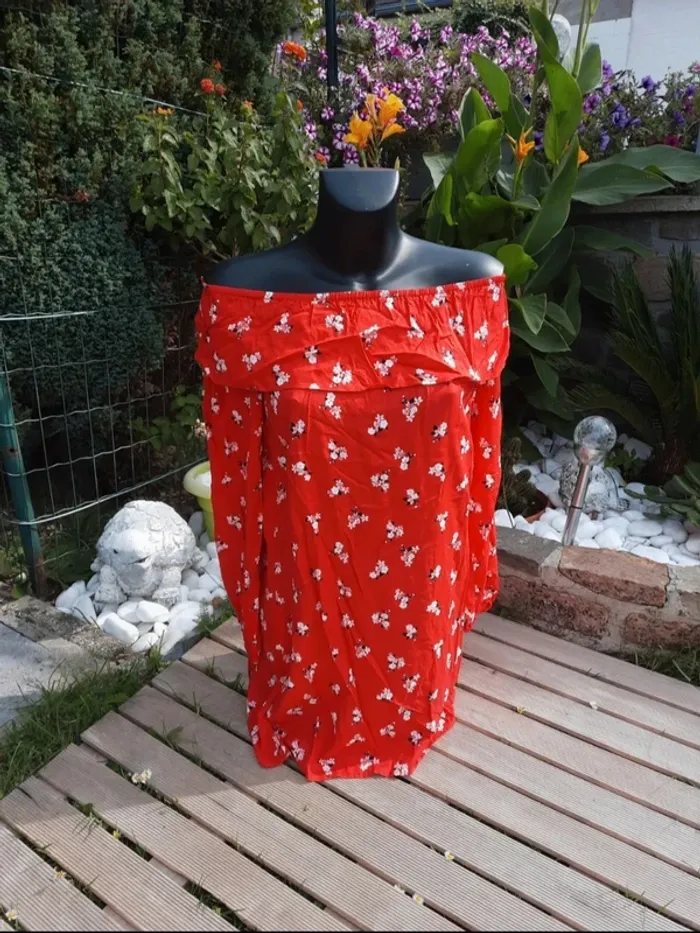 Robe épaules dénudées H&M - photo numéro 2