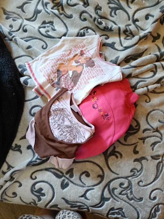 Lot t-shirt manches longues