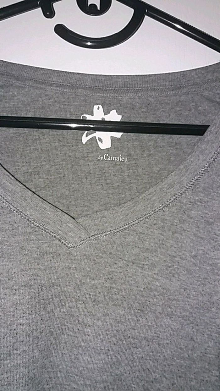 Pull gris - photo numéro 2