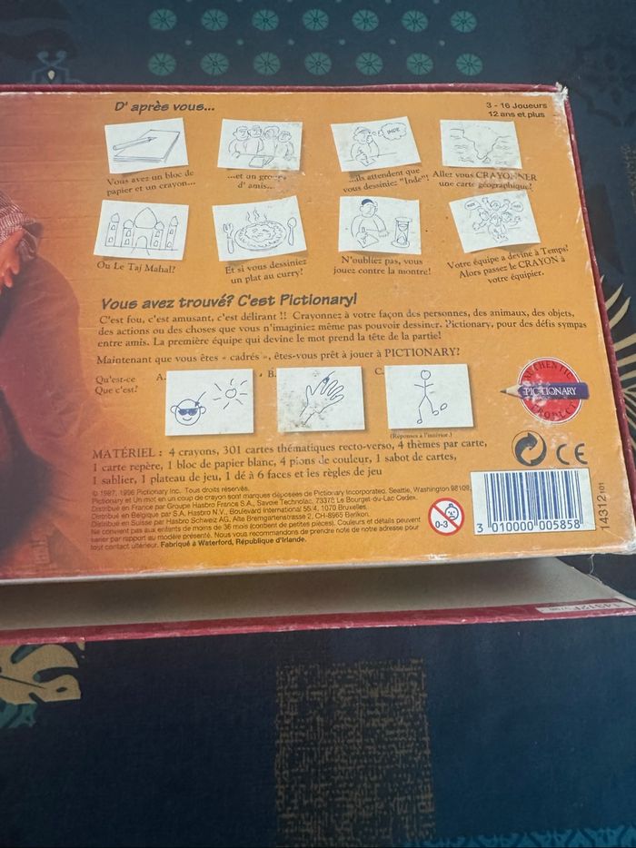 Jeu de société pictionnary - photo numéro 3