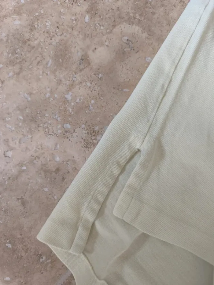 Polo Ralph Lauren homme XXL jaune pâle logo marine - photo numéro 12