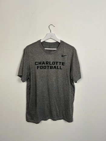 T-shirt Nike Dri-FIT Gris Homme L | Très Bon État | Sportwear Respirant | TN67