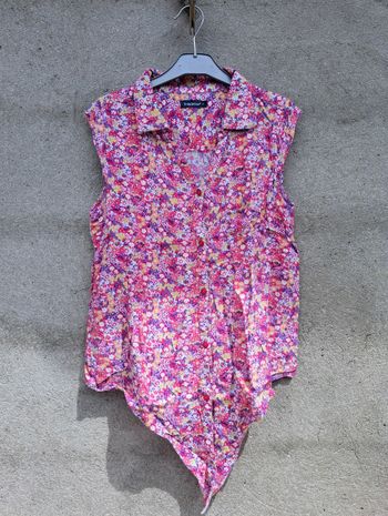 Chemise fleurie
