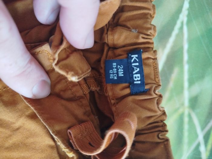 Pantalon camel 24 mois Kiabi - photo numéro 2
