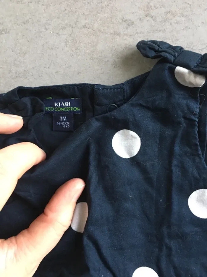 Lot 3 robes d’été 3 mois - photo numéro 8