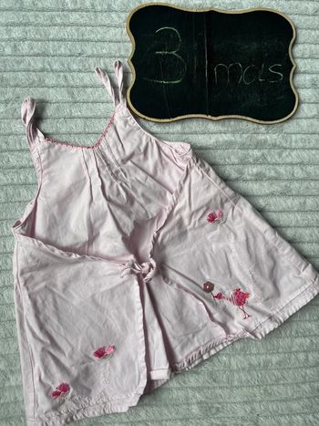 Robe à bretelles 3 mois