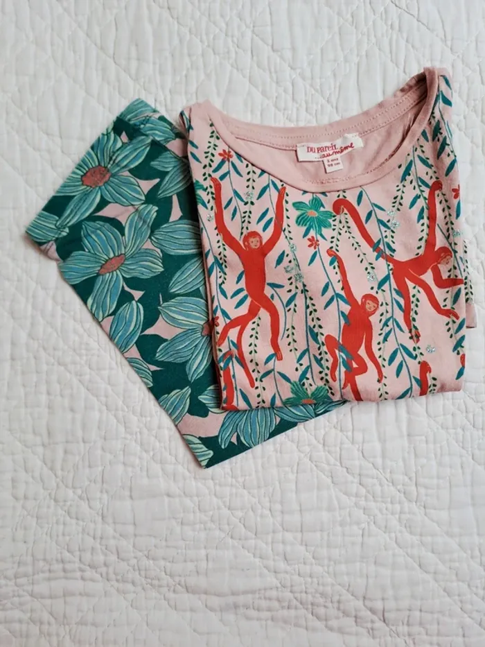 Ensemble DPAM legging + tee-shirt 3 ans🌺