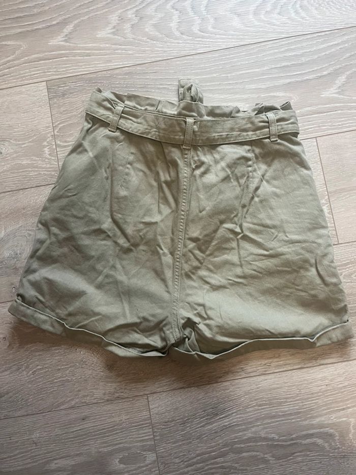 Short en jean kaki - photo numéro 2