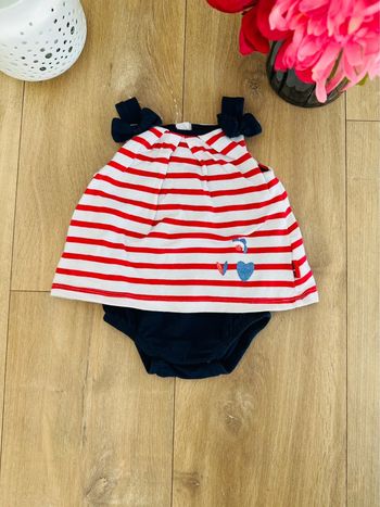 Jolie combinaison marinière • 1 mois