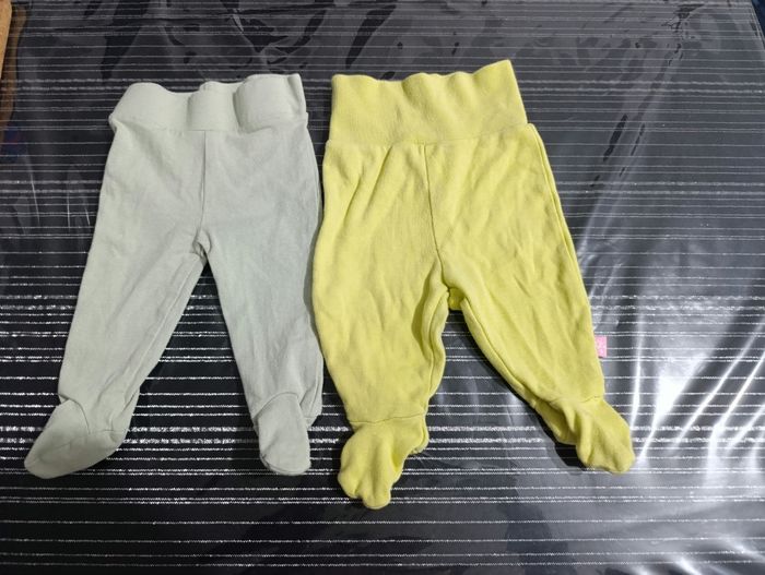 Lot de 2 pantalons bébé 1 mois