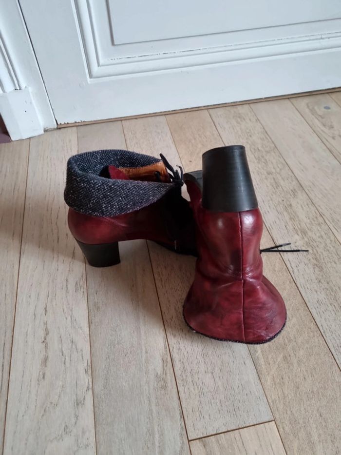 Bottines 37 hispanitas cuir - photo numéro 7