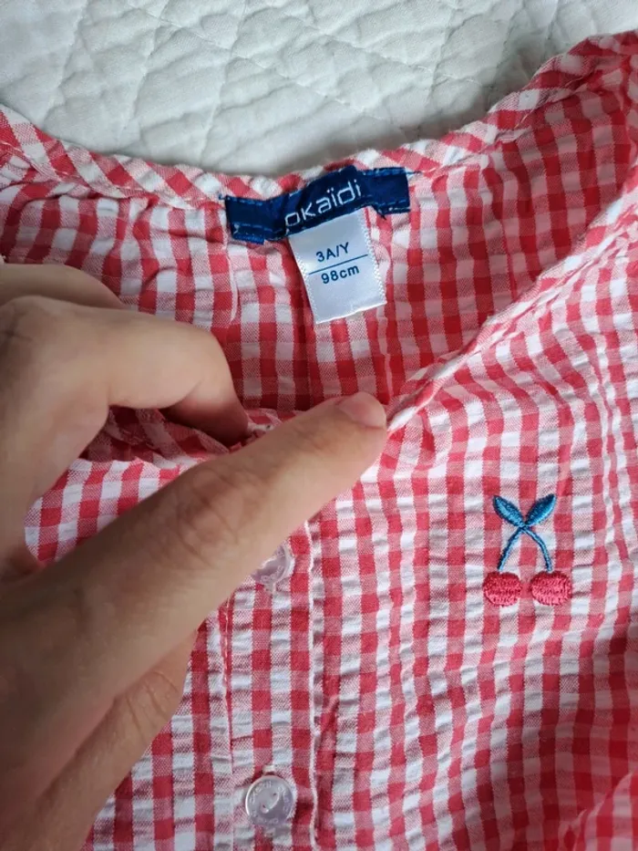 Ensemble Okaïdi short et haut - 3 ans - photo numéro 4