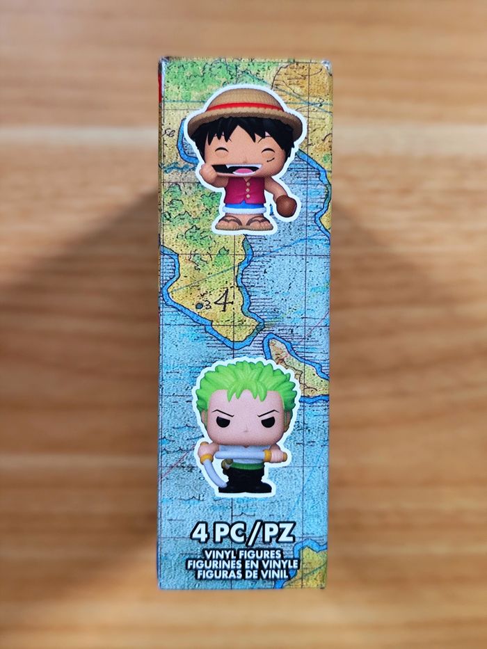 Bitty Pop! One Piece - Pack de 4 Figurines (Monkey D. Luffy, Roronoa Zoro, Axe-Hand Morgan, Buggy The Clown) - photo numéro 8