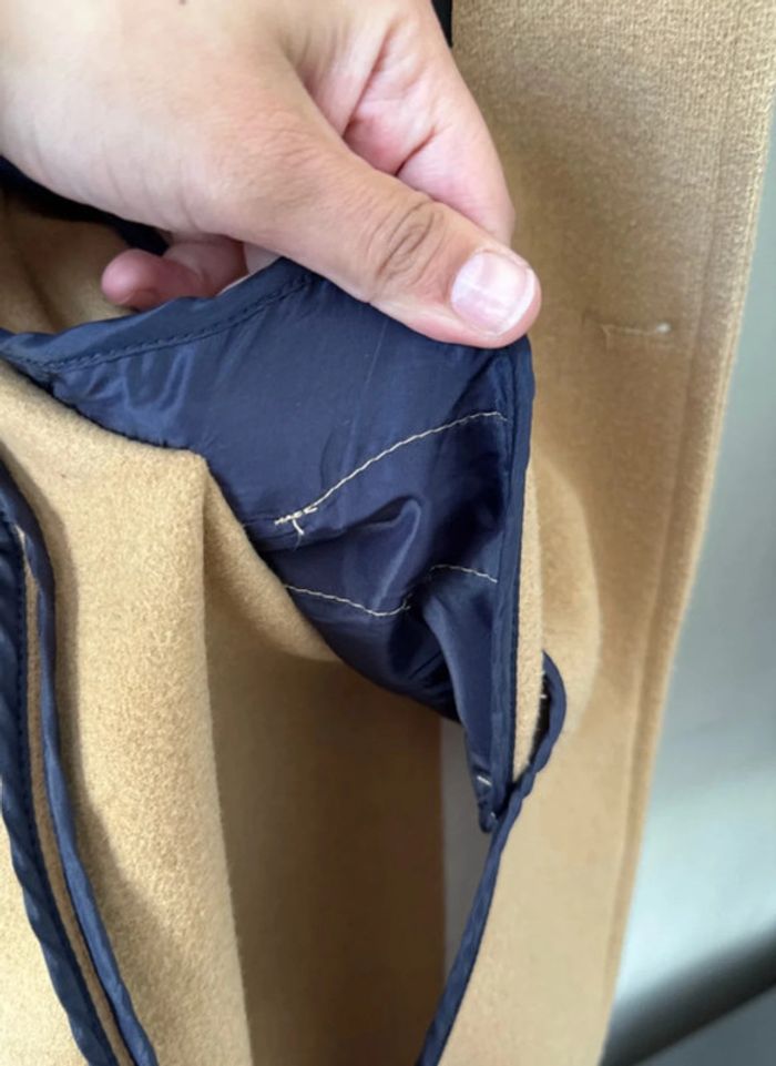 🧥Manteau long class Sisley homme camel - taille 42 - bon état - photo numéro 6