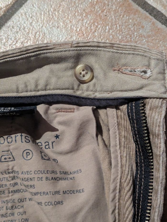 Pantalon velours Homme T40 Celio original - photo numéro 8