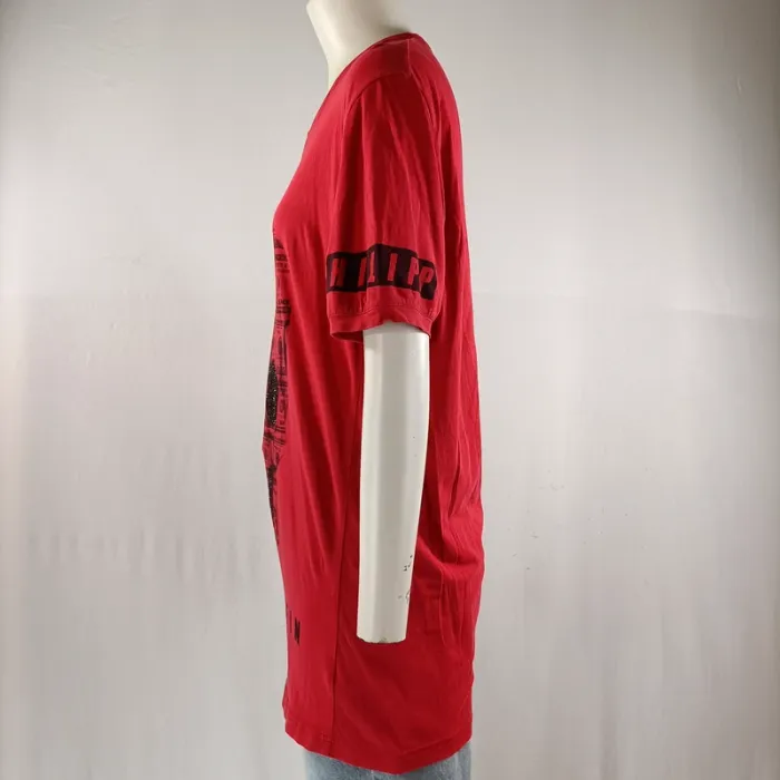 T-shirt imprimé & strass - Philipp Plein - Taille L A1293 - photo numéro 2
