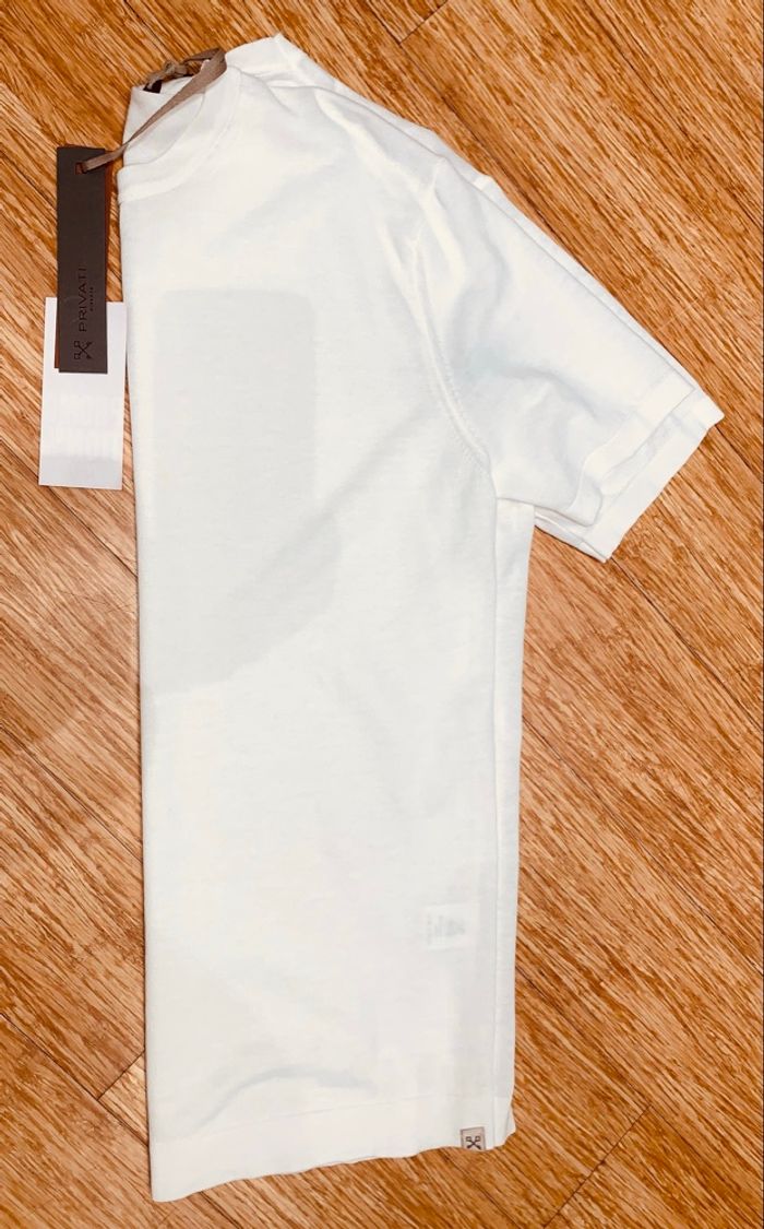 T-shirt tricot coton Privati Firenze - photo numéro 3