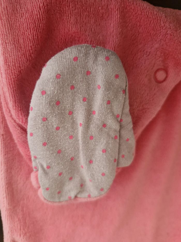 Pyjama 1 pièce bébé 3 mois Sucre d'orge Coton Polyester - photo numéro 4
